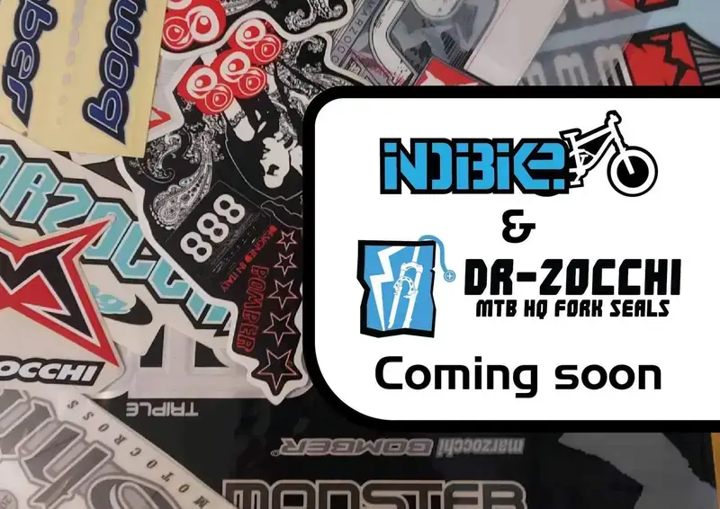 Stickers. Marzocchi.
IndiBike & Dr-Zocchi teaming!
