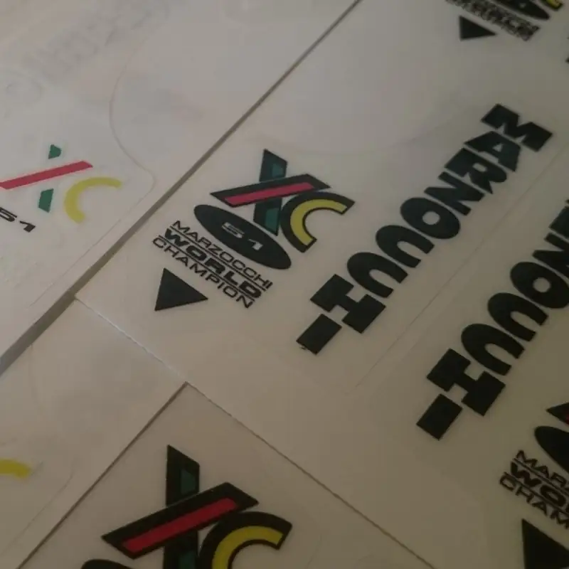 Sticker/Decals XC51 (black bg) (pair left/right)