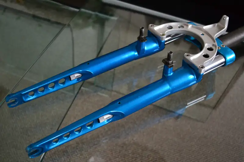 Marzocchi XC500 fork blue (full rebuild) 1993