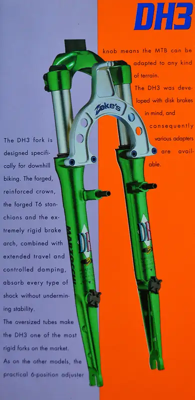 Marzocchi DH3 Fork green (full rebuild) 3
