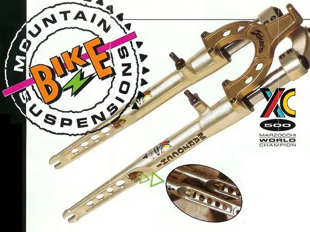 Marzocchi XC500 fork silver or titanium (full rebuild)