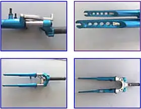 Marzocchi XC500 fork blue (full rebuild) 1993 4