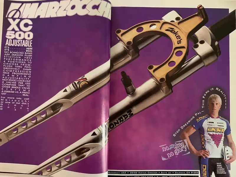 Marzocchi XC500 fork silver or titanium (full rebuild) 7