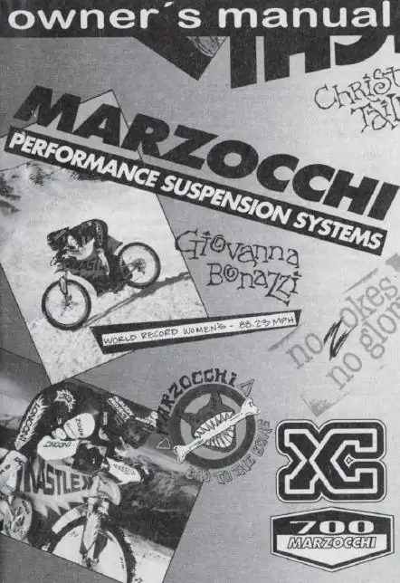 Marzocchi XC700 fork red 8