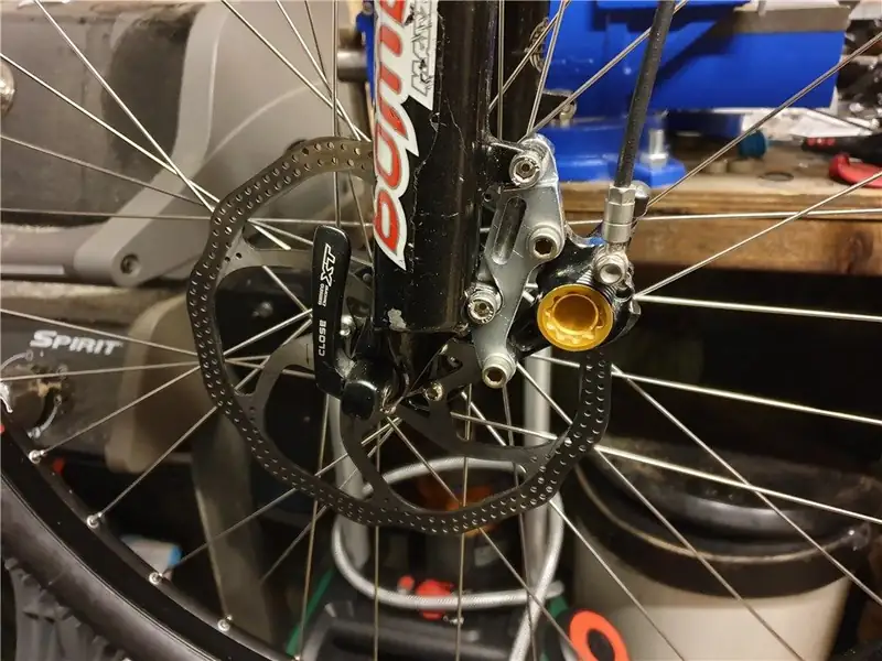 Marzocchi Disc Adapter FS -> IS for early Z1 & Z2 (1996-1999+) 2