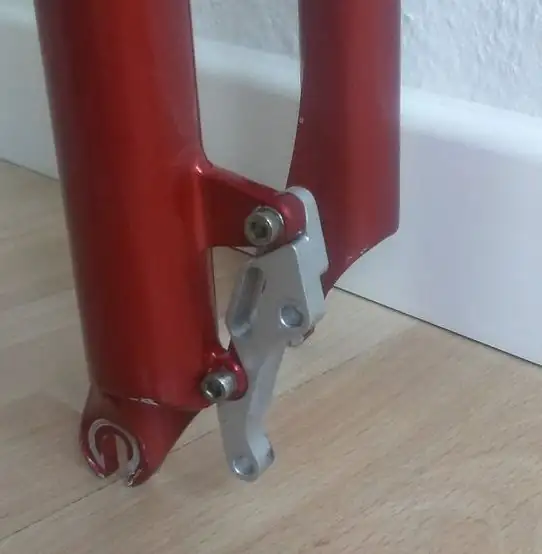 Marzocchi Disc Adapter FS -> IS for early Z1 & Z2 (1996-1999+) 6