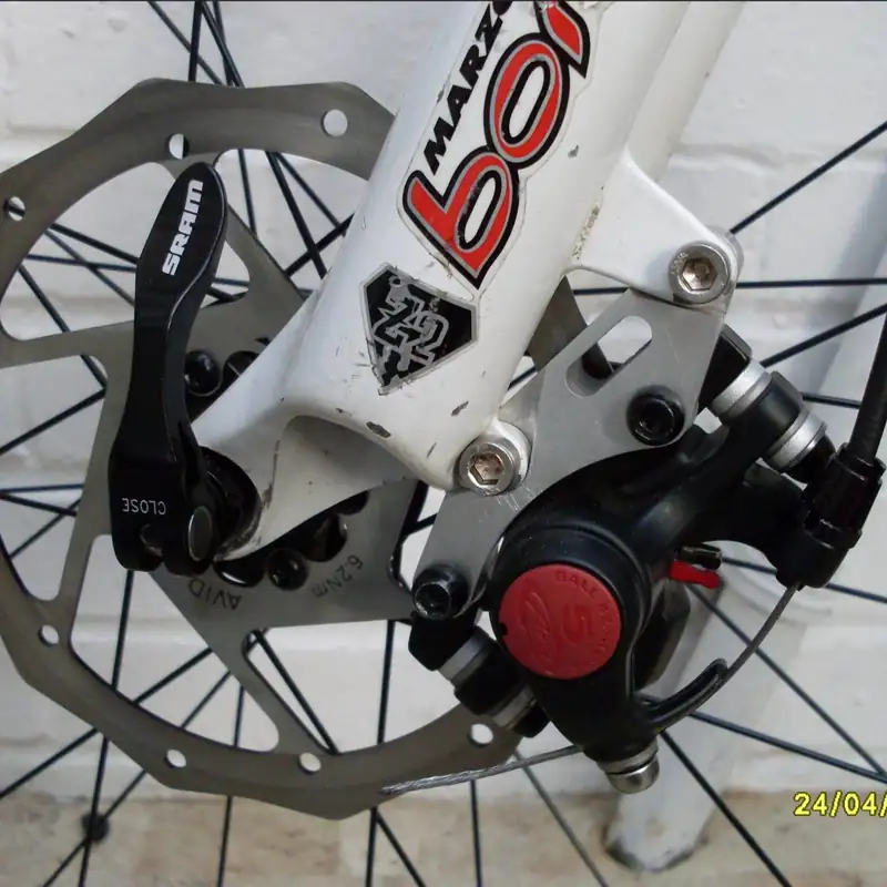 Marzocchi Disc Adapter FS -> IS for early Z1 & Z2 (1996-1999+) 7