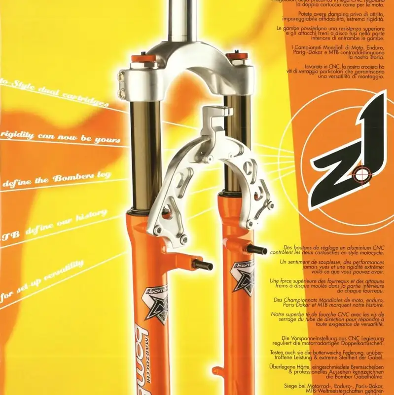 Marzocchi Bomber Z1 100mm Travel Spring-Kit Update (1996 - 2002+) - IN STOCK!! 3