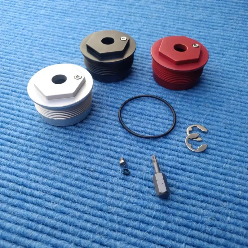 Marzocchi Bomber SHIVER DC 35mm Top Cap (2001-2005) - 4 Colours - with/without Knobs