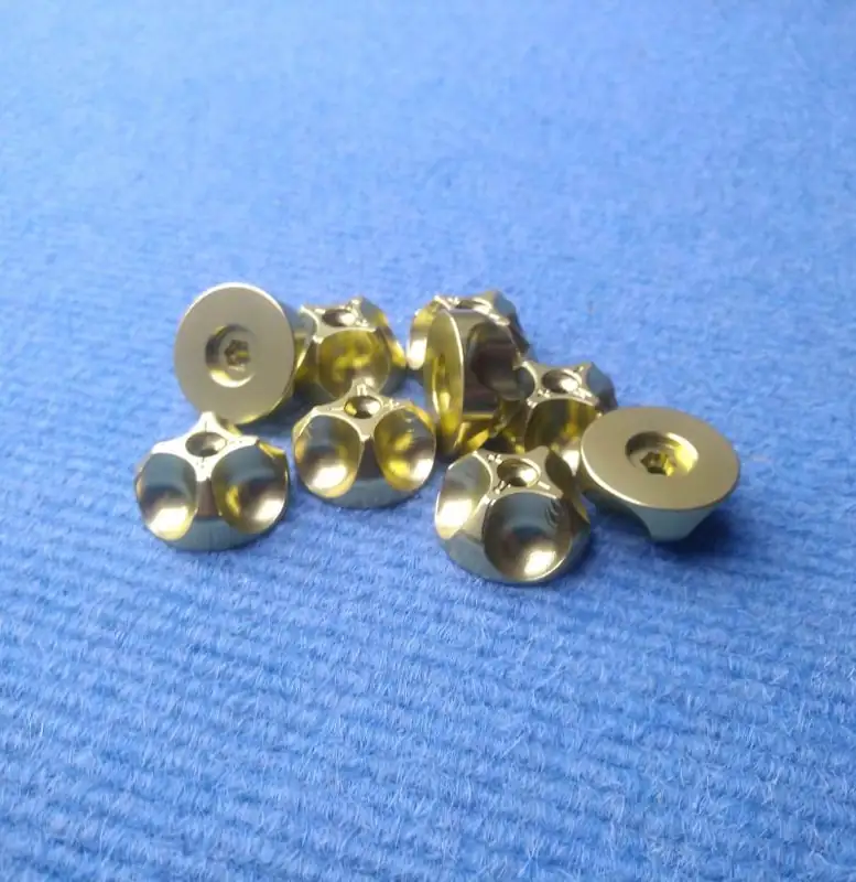 Marzocchi 888 TOP COMPRESSION (C) or REBOUND (R) Knob golden 549069 & 549070 (2004-2005+) - IN STOCK NOW!!
