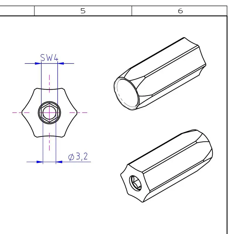 Marzocchi Lower Bottom Adjuster Knob black - 5321073 (2004+) - IN STOCK NOW!!