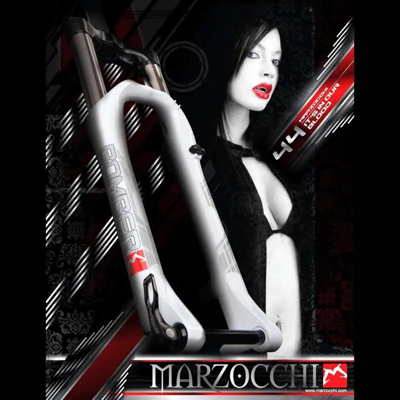 Dr-Zocchi - Marzocchi Bomber 44 Series Motive 'Vampire Empire' Bike Shop Poster