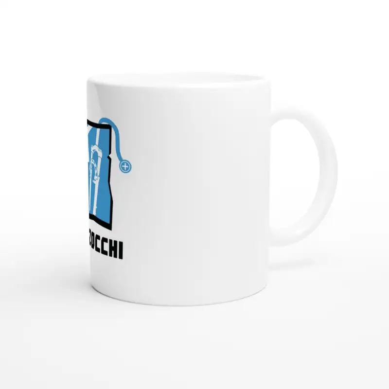 Dr-Zocchi's White 11oz Ceramic Good Morning Bike Shop Mug - Motive Dr-Zocchi 3