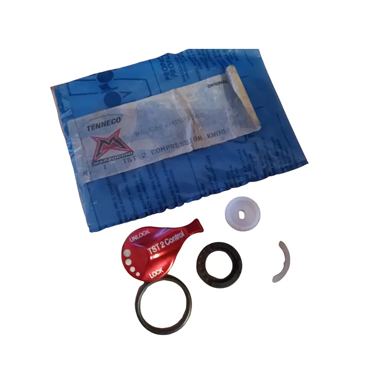 Marzocchi TST 2 Compression Knob Kit lever red 2