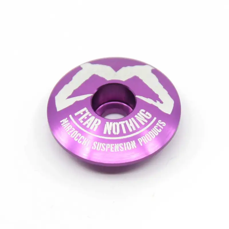 Marzocchi Ahead Cap 'Fear Nothing' 1 1/8" (purple)
