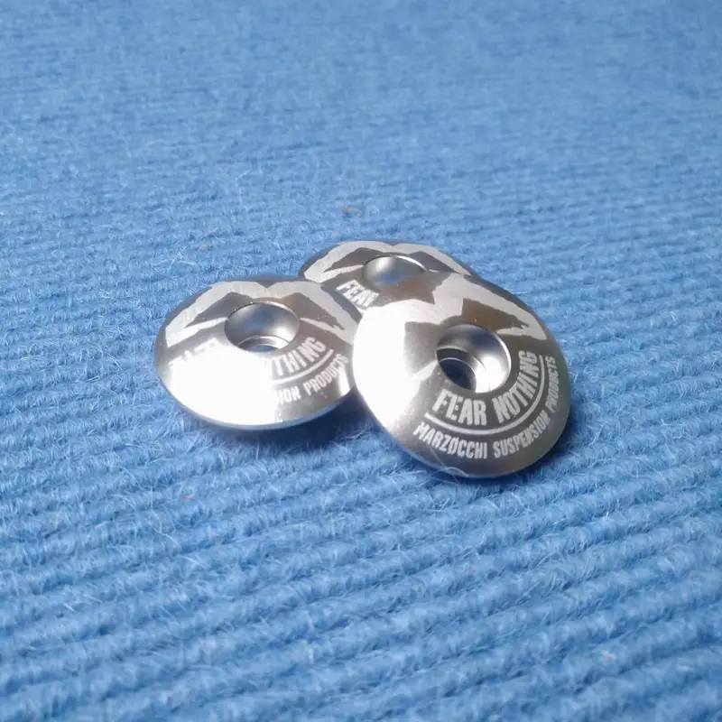 Marzocchi Ahead Cap 'Fear Nothing' 1 1/8" (silver)