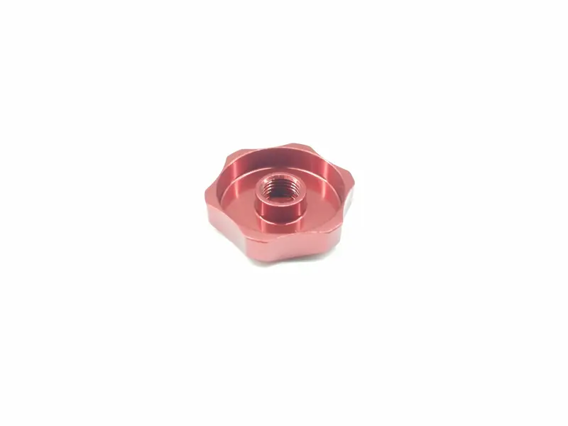 Aluminum Red Knob 2