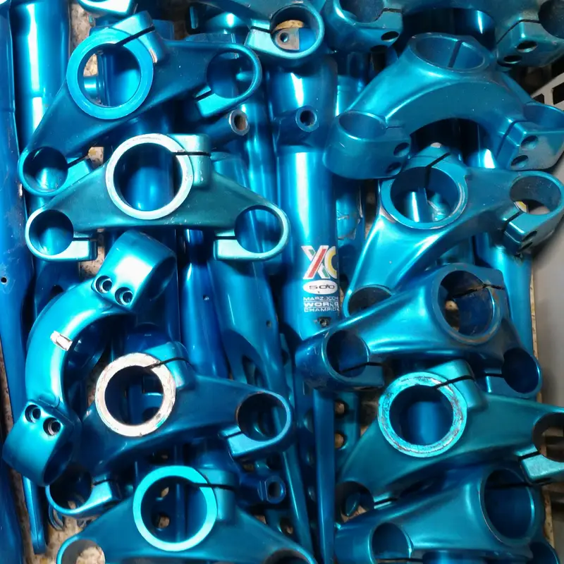 Marzocchi Original Replacement / Spare Crown XC 24 blue XC400 / XC500